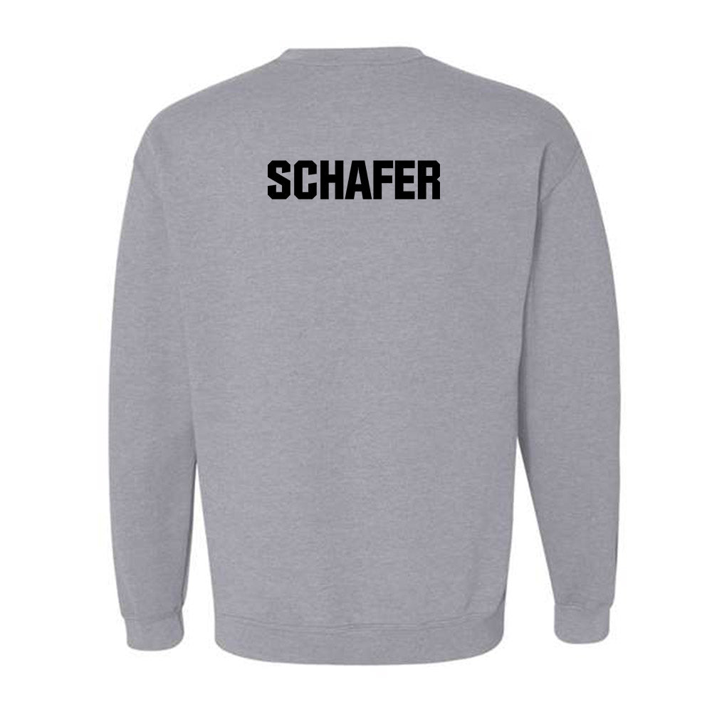 NC State - NCAA Wrestling : Latrell schafer - Classic Shersey Crewneck Sweatshirt-1