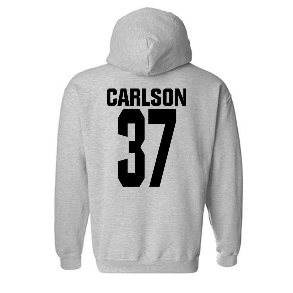 NC State - NCAA Football : Addison Carlson - Classic Shersey Hooded Sweatshirt