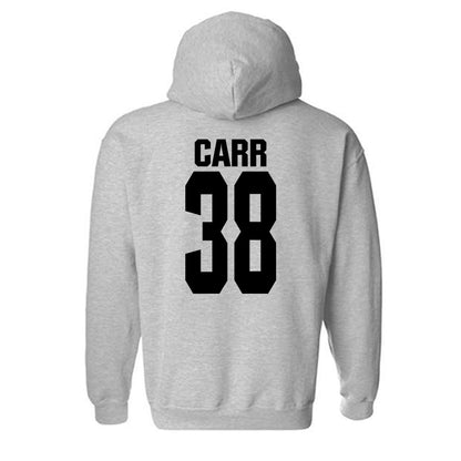 NC State - NCAA Baseball : Landon Carr - Classic Shersey Hooded Sweatshirt-1