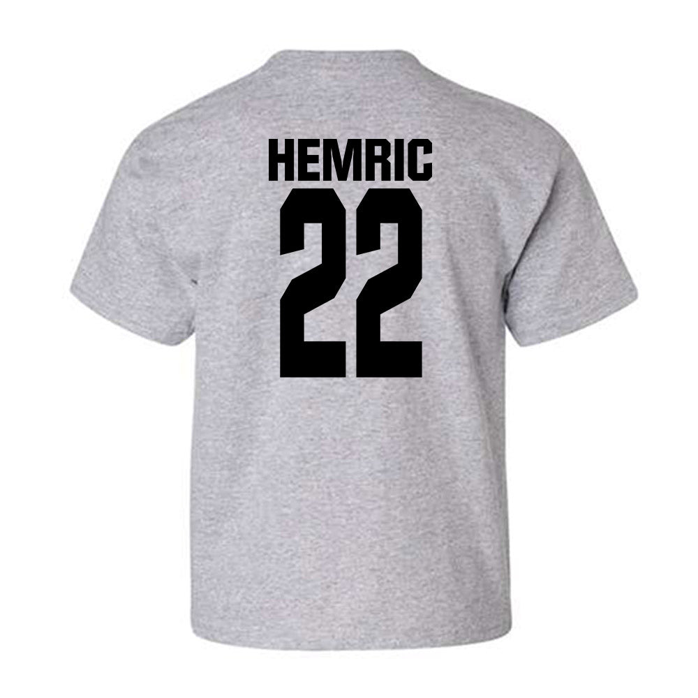 NC State - NCAA Baseball : Luke Hemric - Classic Shersey Youth T-Shirt-1