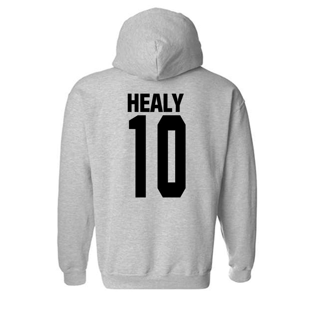 NC State - NCAA Men's Soccer : Taig Healy - Classic Shersey Hooded Sweatshirt-1