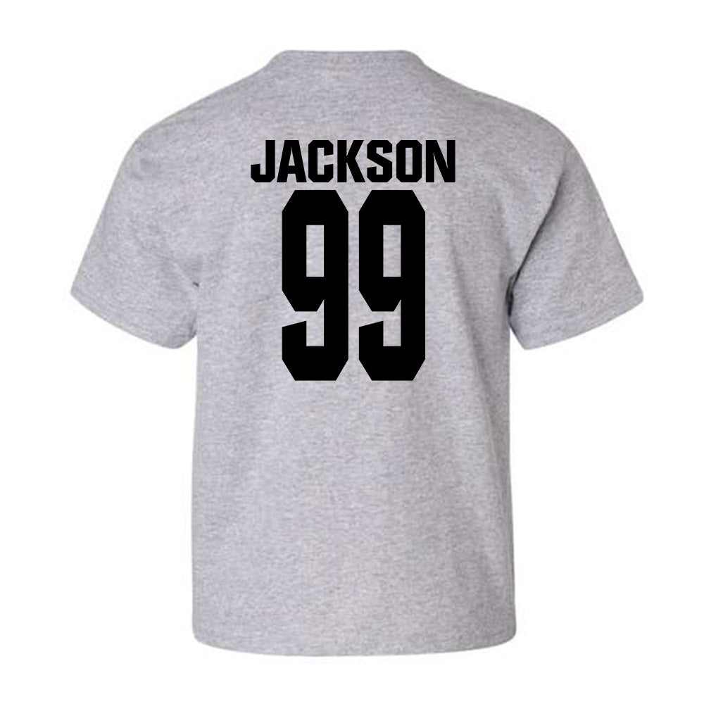 NC State - NCAA Football : Davin Jackson - Classic Shersey Youth T-Shirt