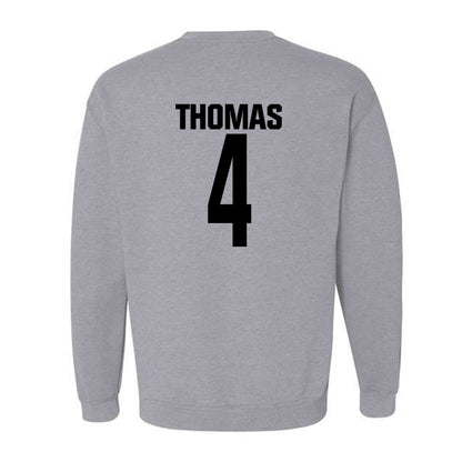 NC State - NCAA Football : Tra Thomas - Classic Shersey Crewneck Sweatshirt-1