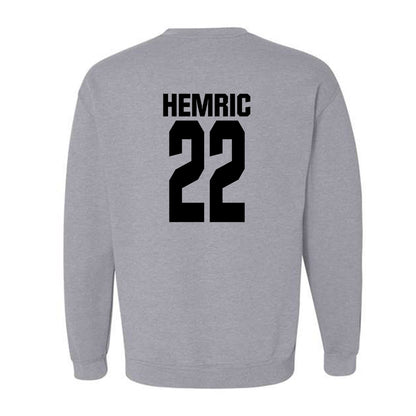 NC State - NCAA Baseball : Luke Hemric - Classic Shersey Crewneck Sweatshirt-1