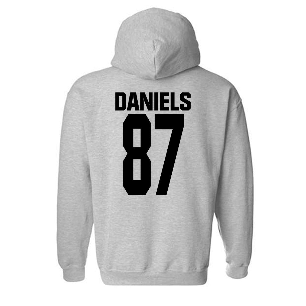 NC State - NCAA Football : Dante Daniels - Classic Shersey Hooded Sweatshirt