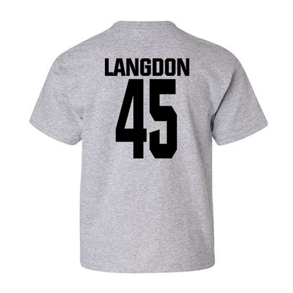 NC State - NCAA Men's Basketball : Colt Langdon - Classic Shersey Youth T-Shirt-1