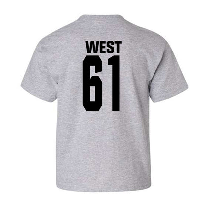 NC State - NCAA Football : Tyler West - Classic Shersey Youth T-Shirt