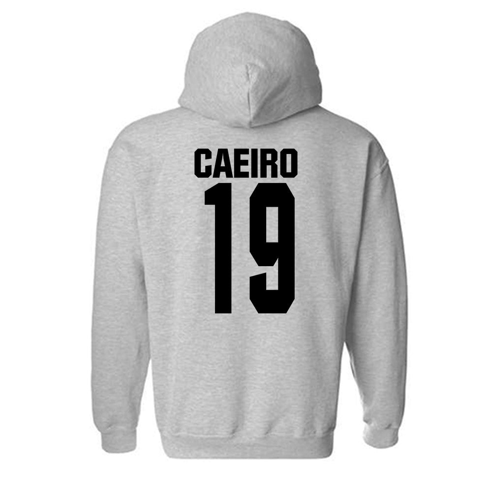 NC State - NCAA Men's Soccer : Pedro Caeiro - Classic Shersey Hooded Sweatshirt-1