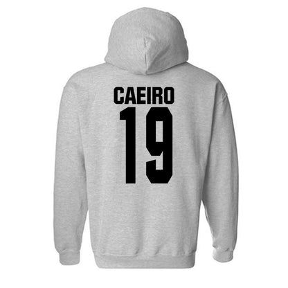 NC State - NCAA Men's Soccer : Pedro Caeiro - Classic Shersey Hooded Sweatshirt-1