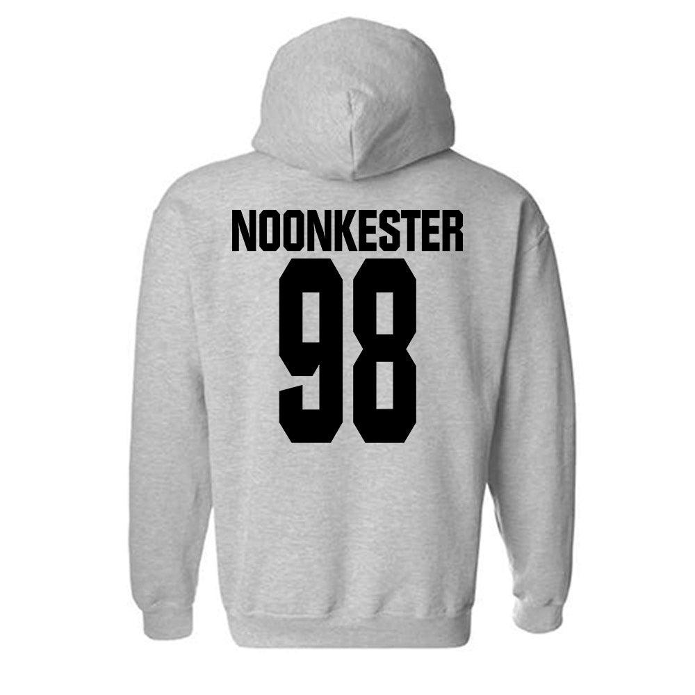 NC State - NCAA Football : Caden Noonkester - Classic Shersey Hooded Sweatshirt