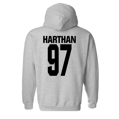 NC State - NCAA Football : Cristian Harthan - Classic Shersey Hooded Sweatshirt-1