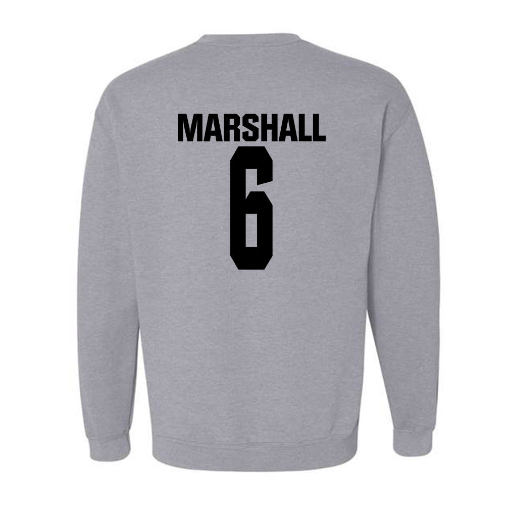 NC State - NCAA Football : Devon Marshall - Classic Shersey Crewneck Sweatshirt-1