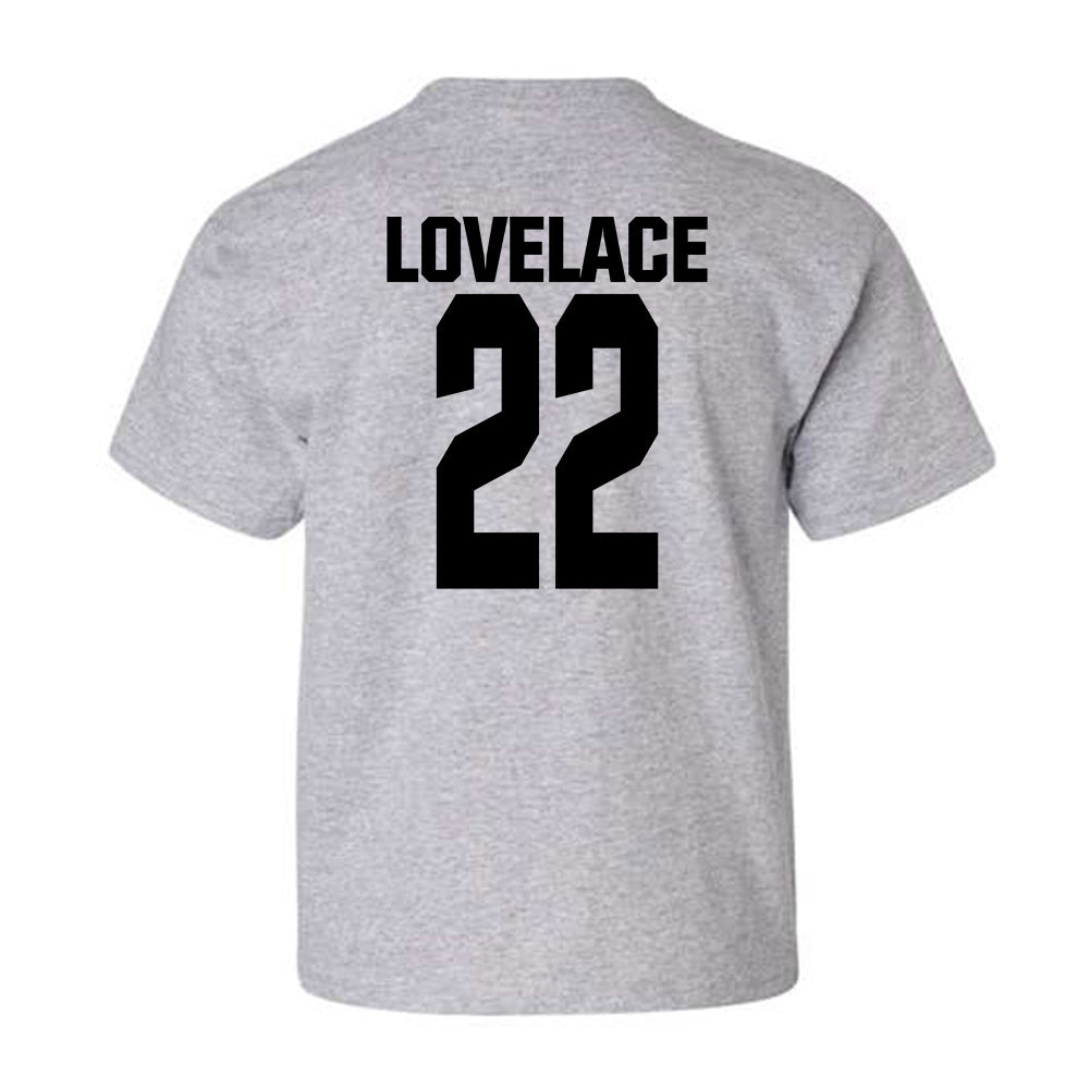 NC State - NCAA Men's Soccer : Drew Lovelace - Classic Shersey Youth T-Shirt