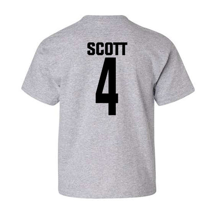 NC State - NCAA Football : Duke Scott - Classic Shersey Youth T-Shirt-1