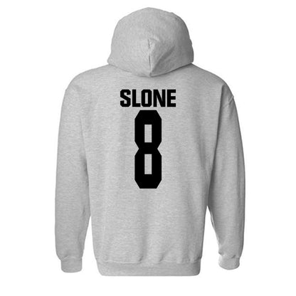 NC State - NCAA Football : Cian Slone - Classic Shersey Hooded Sweatshirt-1