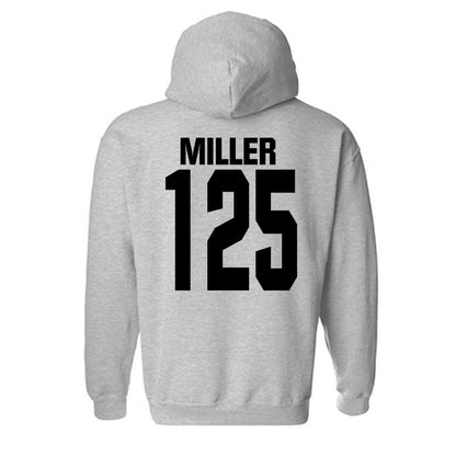 NC State - NCAA Wrestling : Josh Miller - Classic Shersey Hooded Sweatshirt