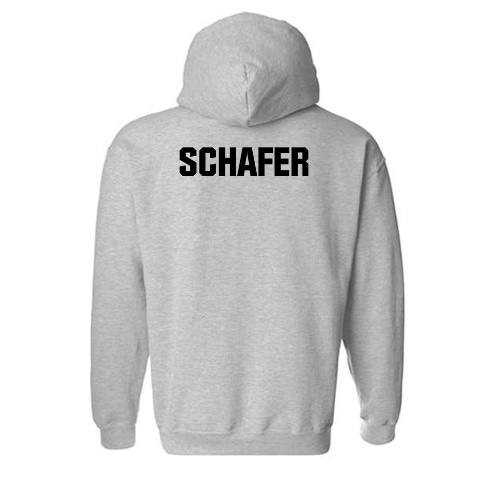 NC State - NCAA Wrestling : Latrell schafer - Classic Shersey Hooded Sweatshirt-1