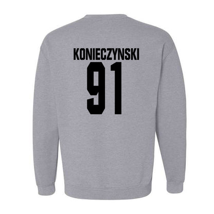 NC State - NCAA Football : Nick Konieczynski - Classic Shersey Crewneck Sweatshirt