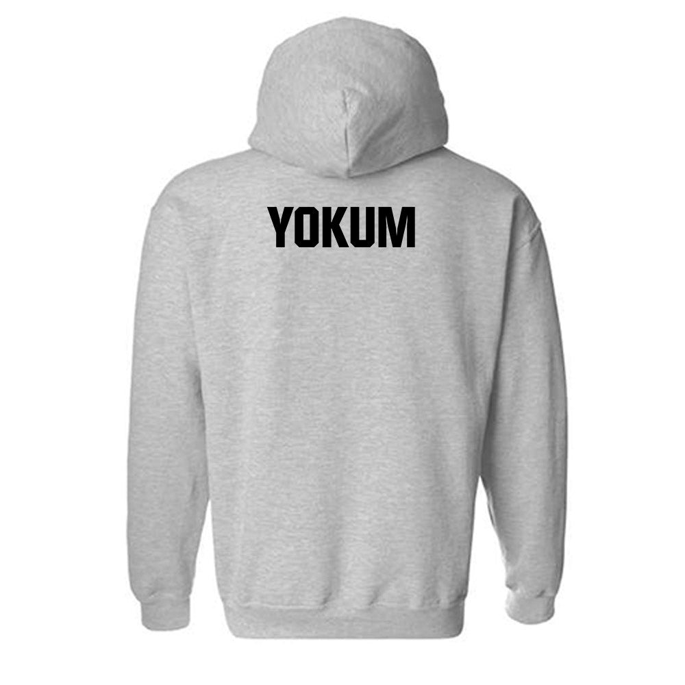 NC State - NCAA Wrestling : Brad Yokum - Classic Shersey Hooded Sweatshirt-1