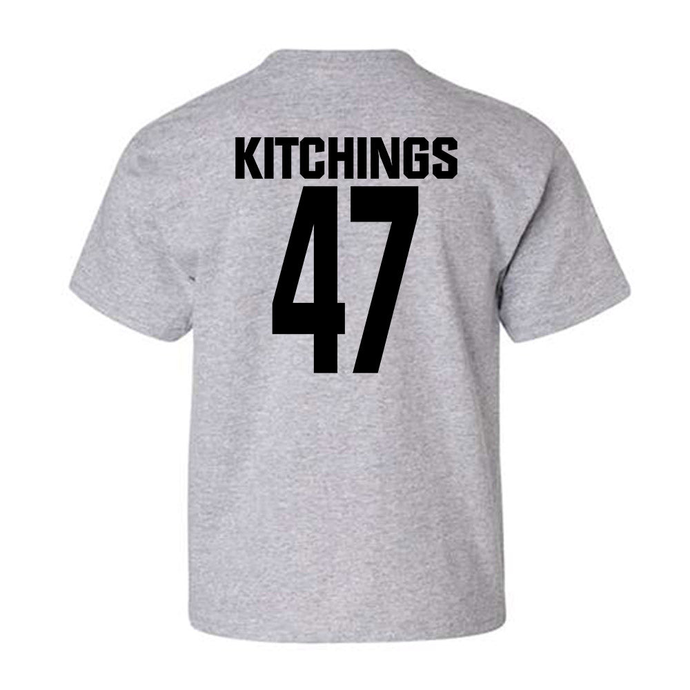 NC State - NCAA Baseball : Aiden Kitchings - Classic Shersey Youth T-Shirt-1