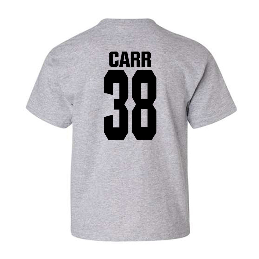NC State - NCAA Baseball : Landon Carr - Classic Shersey Youth T-Shirt-1