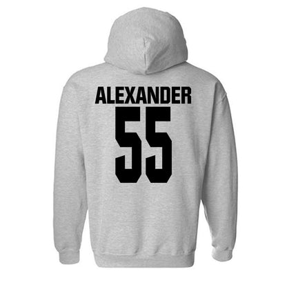 NC State - NCAA Football : Blair Alexander - Classic Shersey Hooded Sweatshirt