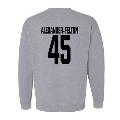 NC State - NCAA Football : Josh Alexander-Felton - Classic Shersey Crewneck Sweatshirt-1