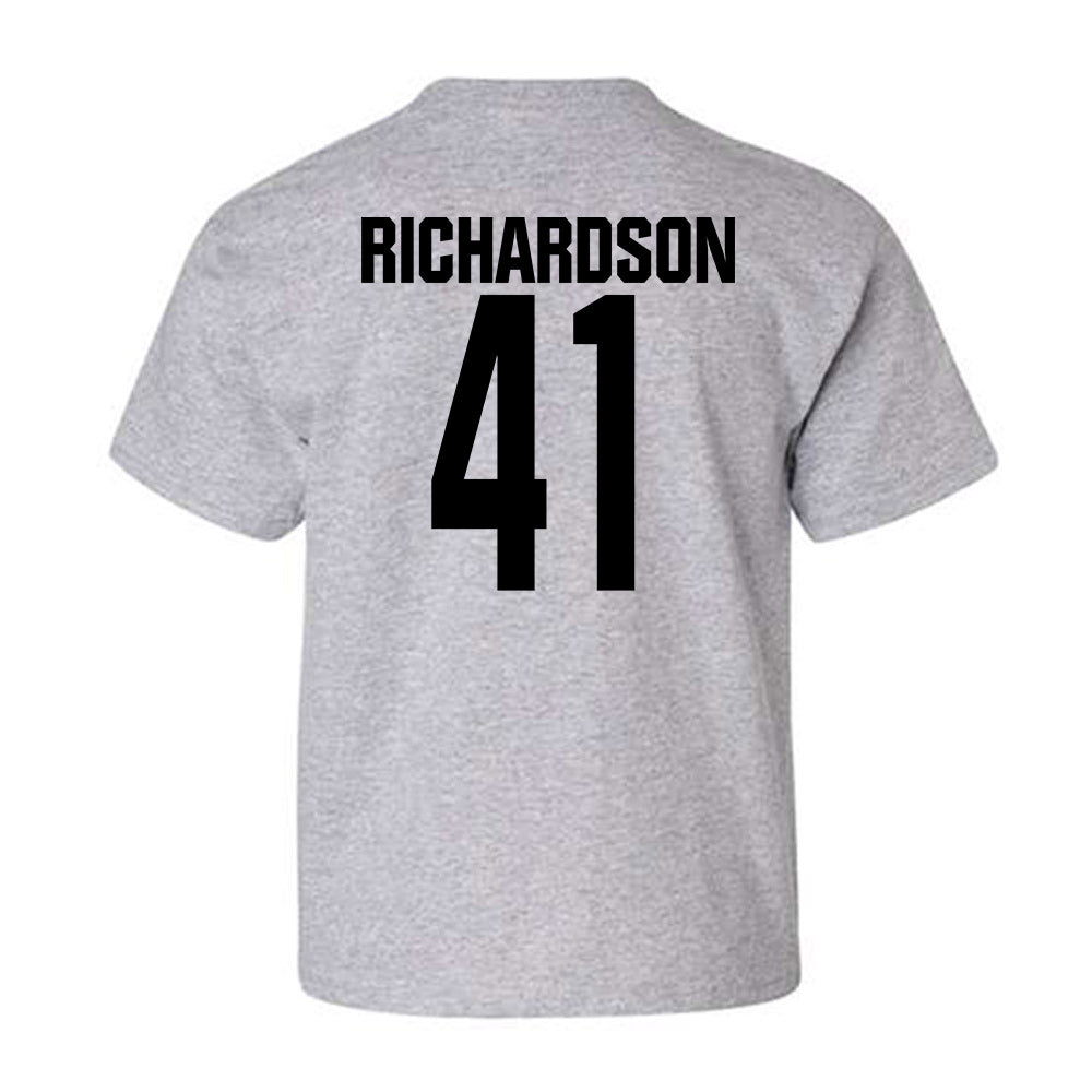 NC State - NCAA Football : AJ Richardson - Classic Shersey Youth T-Shirt-1