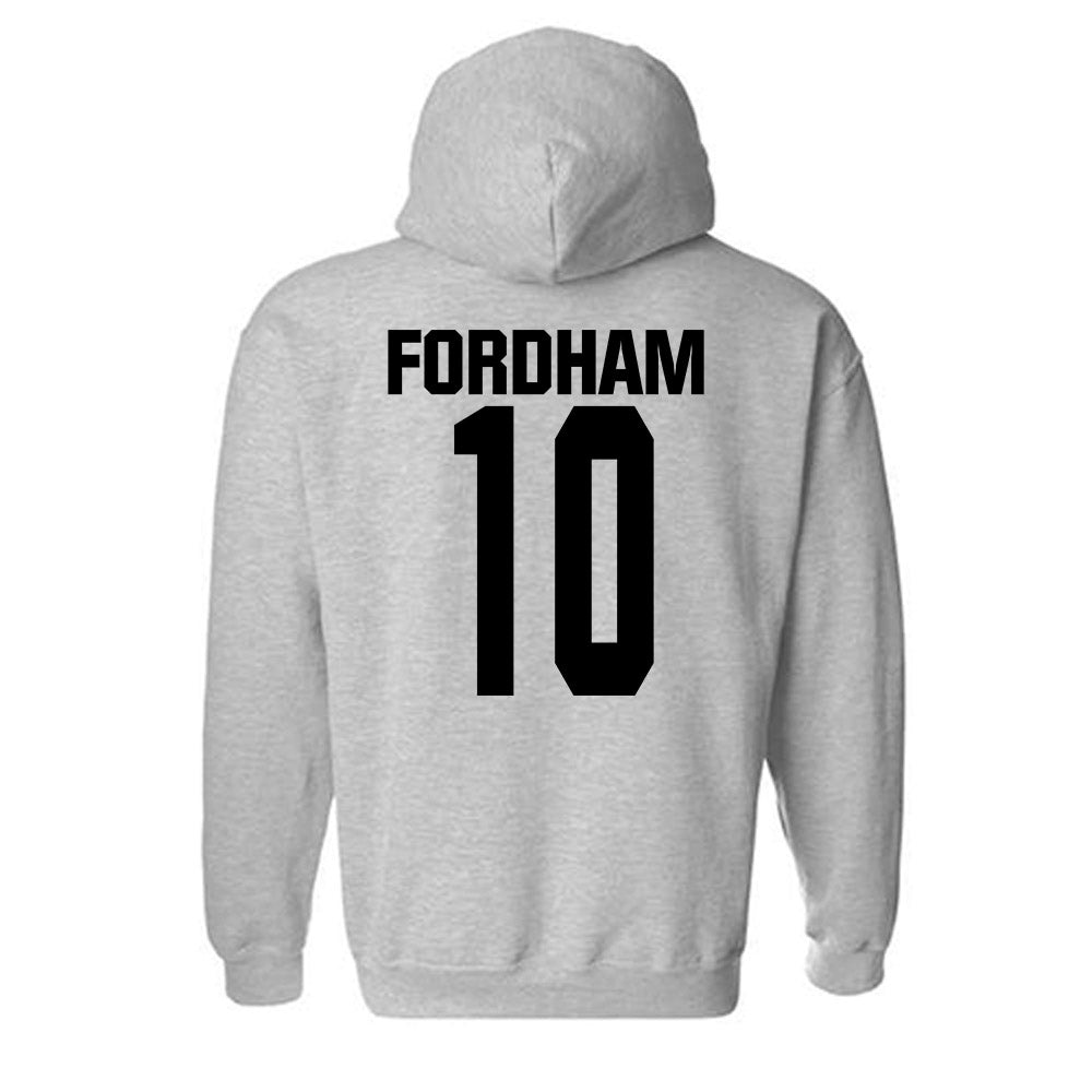 NC State - NCAA Football : Caden Fordham - Classic Shersey Hooded Sweatshirt
