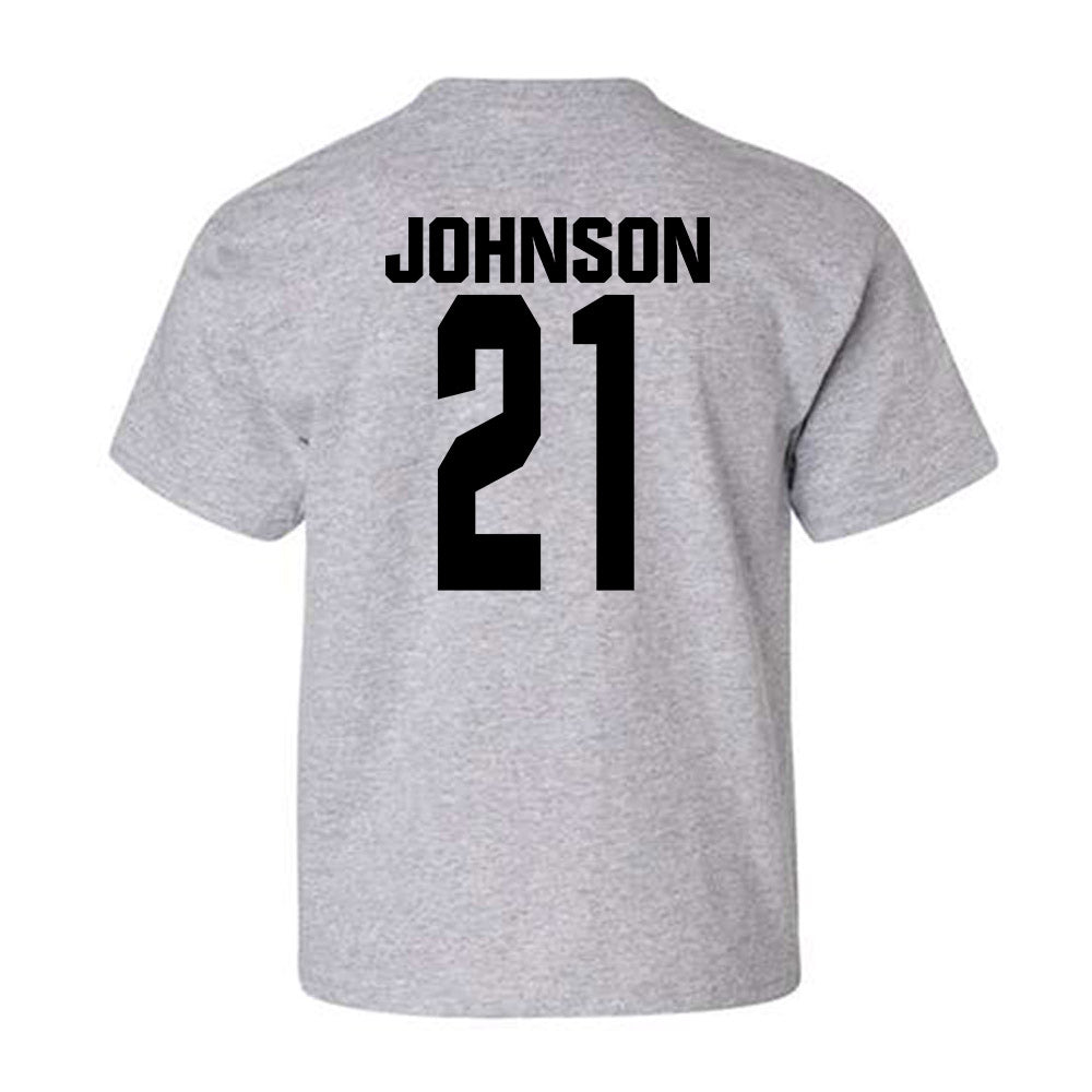 NC State - NCAA Football : Jamel Johnson - Classic Shersey Youth T-Shirt-1