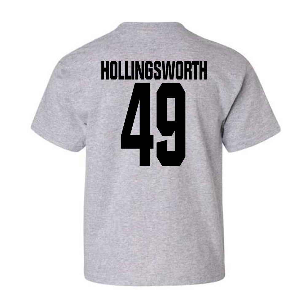 NC State - NCAA Football : Aiden Hollingsworth - Classic Shersey Youth T-Shirt