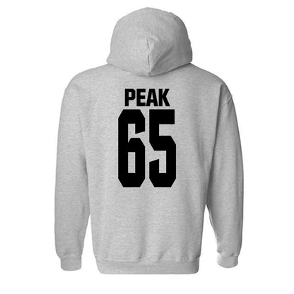NC State - NCAA Football : Jacarrius Peak - Classic Shersey Hooded Sweatshirt