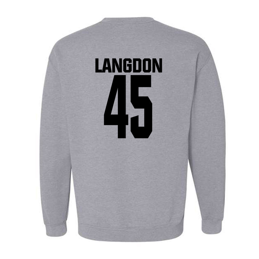 NC State - NCAA Men's Basketball : Colt Langdon - Classic Shersey Crewneck Sweatshirt-1