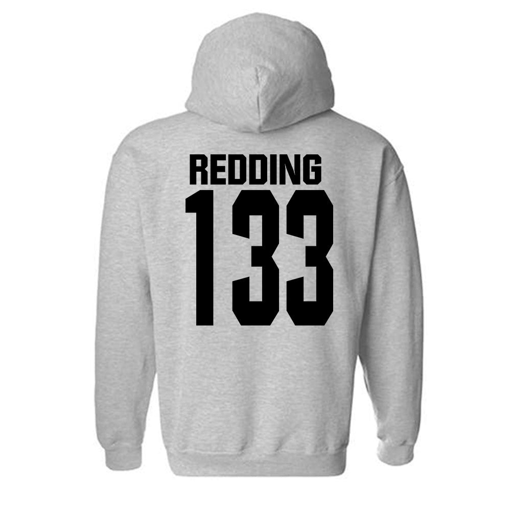 NC State - NCAA Wrestling : Zachary Redding - Classic Shersey Hooded Sweatshirt-1