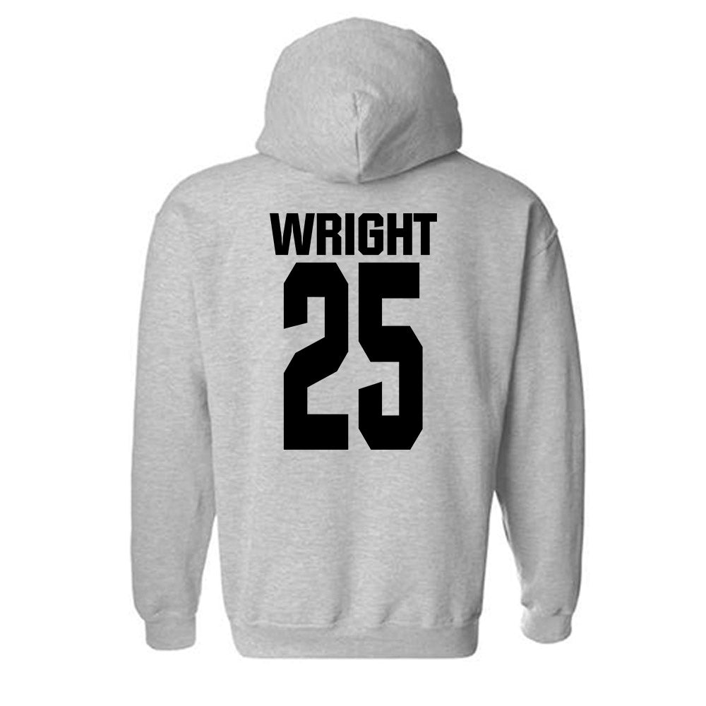 NC State - NCAA Football : Wyatt Wright - Classic Shersey Hooded Sweatshirt