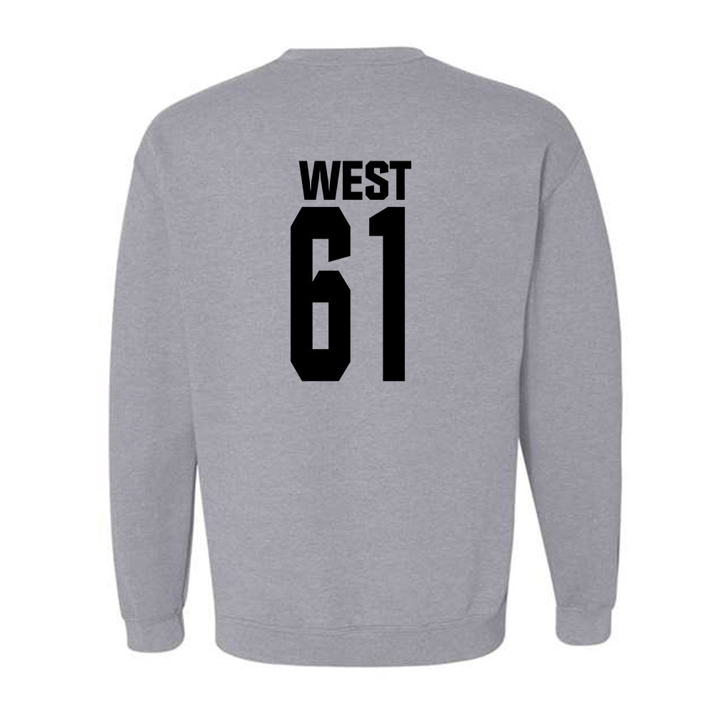 NC State - NCAA Football : Tyler West - Classic Shersey Crewneck Sweatshirt