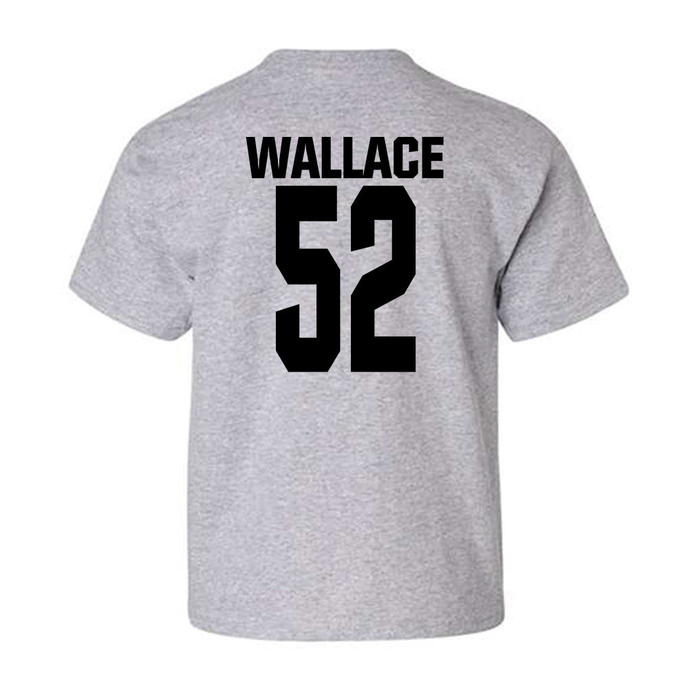 NC State - NCAA Football : Chazz Wallace - Classic Shersey Youth T-Shirt-1