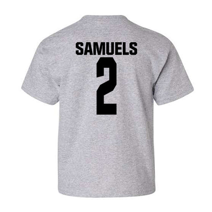 NC State - NCAA Women's Basketball : Qadence Samuels - Classic Shersey Youth T-Shirt-1