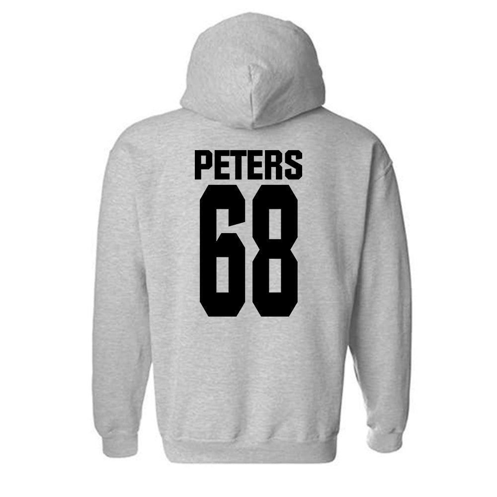 NC State - NCAA Football : Luke Peters - Classic Shersey Hooded Sweatshirt