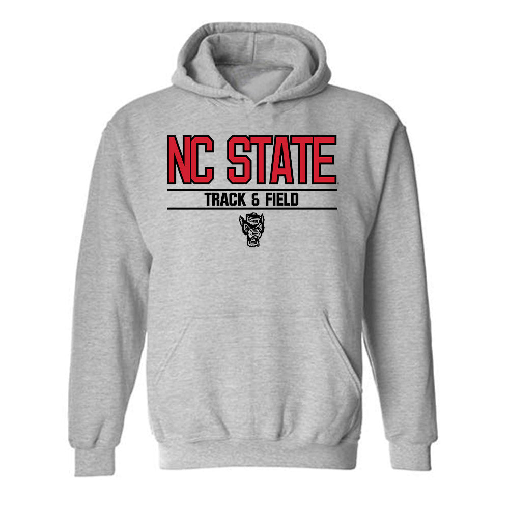 NC State - NCAA Men's Track & Field : Christian Hackett - Classic Shersey Hooded Sweatshirt