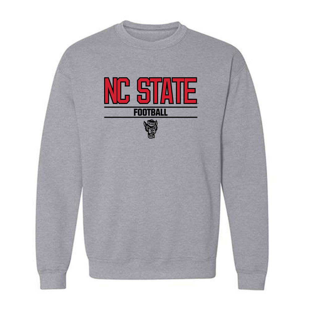 NC State - NCAA Football : Ethan Dowdy - Classic Shersey Crewneck Sweatshirt-0