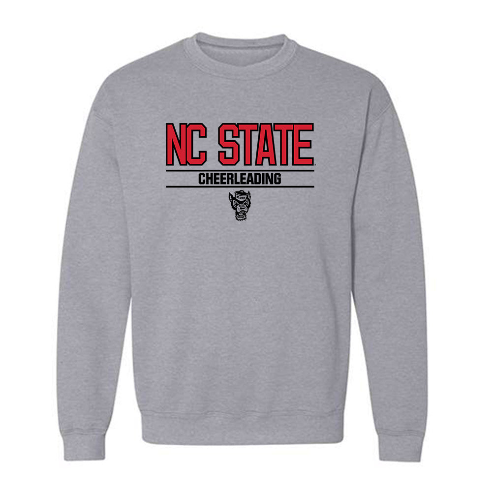 NC State - NCAA Cheerleading : Chris Johnston - Classic Shersey Crewneck Sweatshirt-0