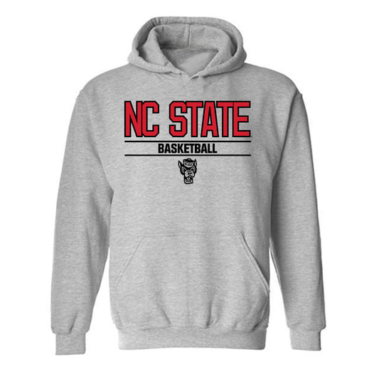 NC State - NCAA Men's Basketball : DJ Burns Jr. - Hooded Sweatshirt
