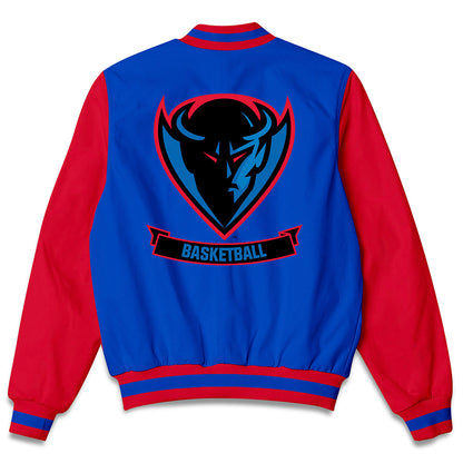 DePaul - NCAA Men's Basketball : Ilija Milijasevic - Bomber Jacket-1