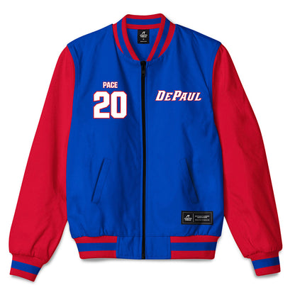 DePaul - NCAA Men's Soccer : Keagan Pace - Bomber Jacket