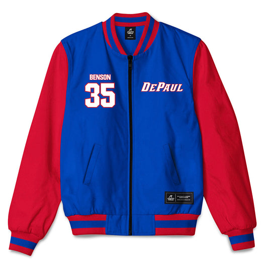 DePaul - NCAA Men's Basketball : NJ Benson - Bomber Jacket