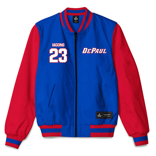 DePaul - NCAA Men's Soccer : Luca Iaccino - Bomber Jacket-0