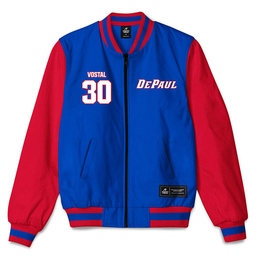 DePaul - NCAA Men's Soccer : Hayden Vostal - Bomber Jacket-0