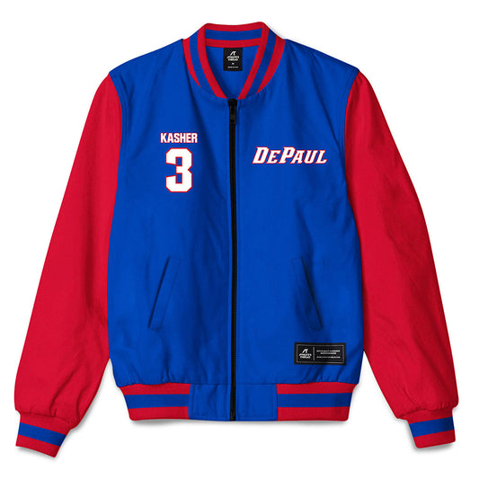 DePaul - NCAA Men's Basketball : Nate Kasher - Bomber Jacket