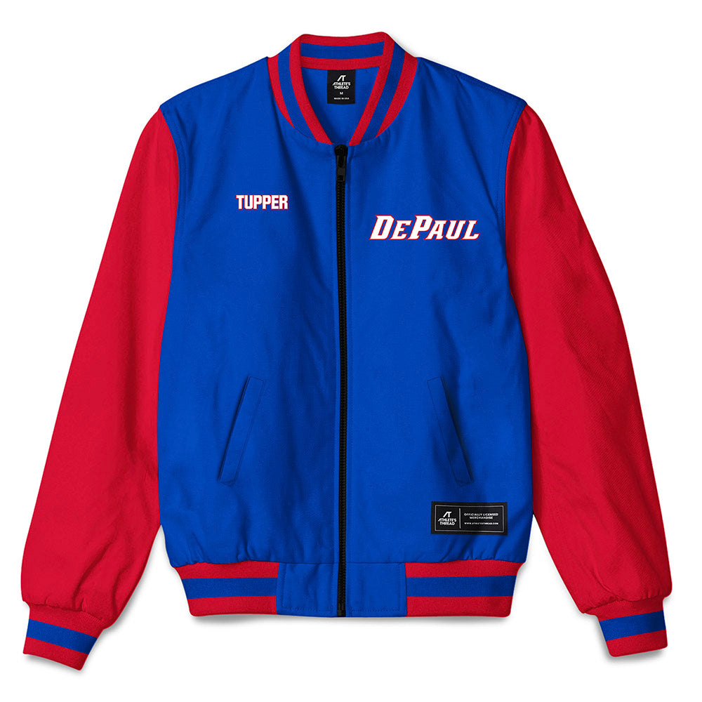DePaul - NCAA Men's Cross Country : Cole Tupper - Bomber Jacket-0